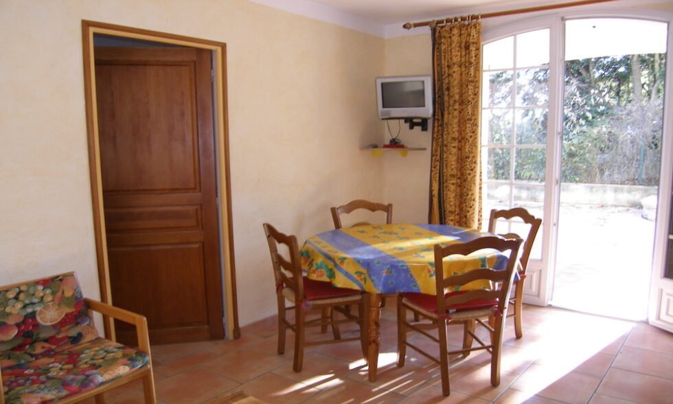 Appartement 1 de la Bastide Blanche, pièce de vie